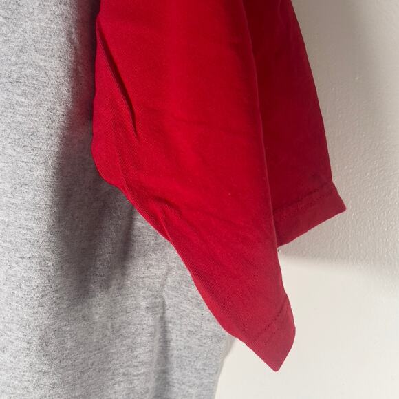 Nike Team Cincinnati Reds XXL Gray/Red Baseball Crew Pullover Sports T-Shirt - Picture 10 of 14